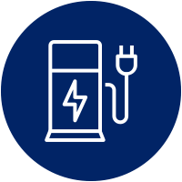electric vehicle charhing icon